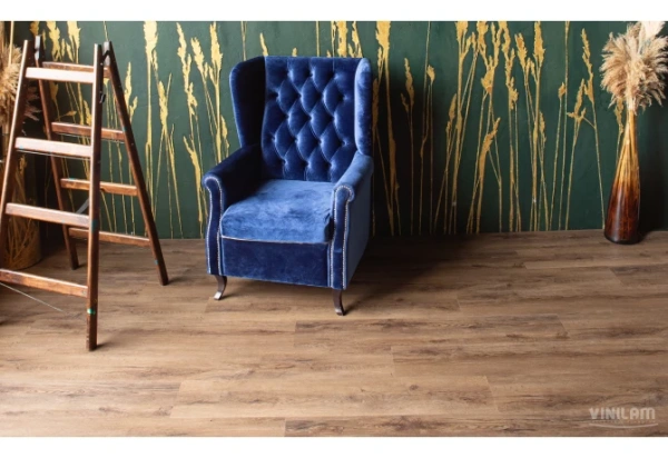 Кварцвиниловая плитка VINILAM Glue Luxury 33259 Дуб Кордова Glue